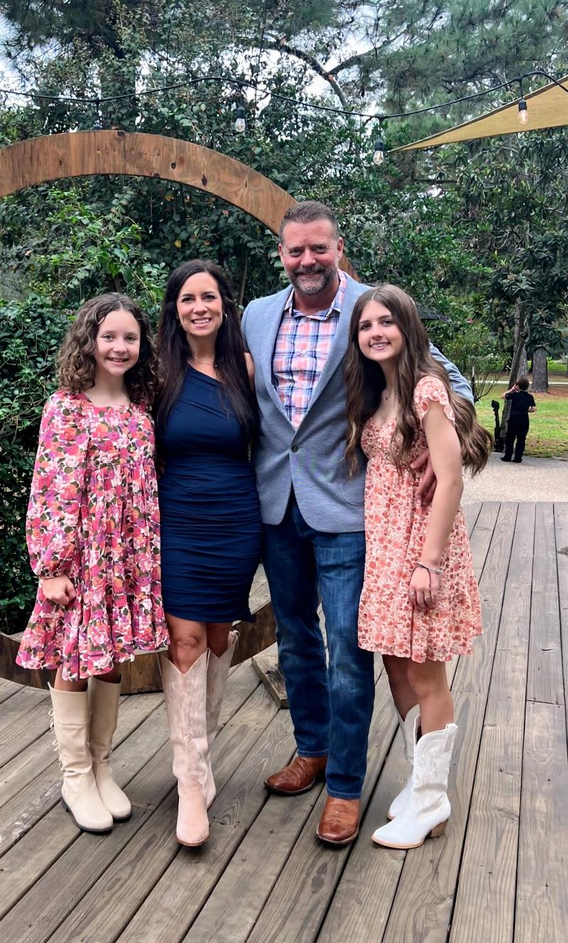 Dr. Steve Pelton with his family