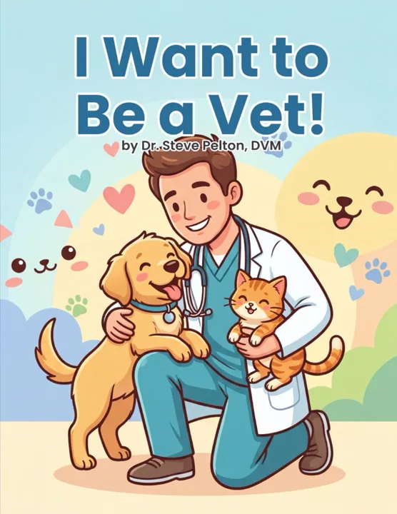 Cover of I Want to Be a Vet! by Dr. Steve Pelton, DVM