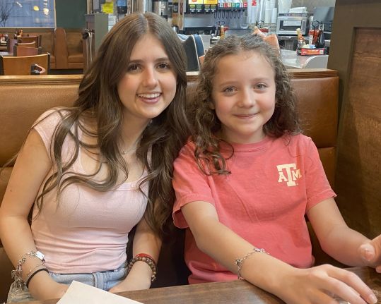 Dr. Pelton's daughters together